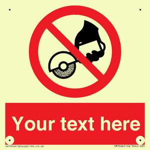 Custom Do not use with hand held grinding machine